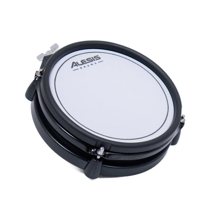 Alesis Dual-Zone Mesh Electronic Drum Pad with Clamp, L-Rod, TRS Cable & Drum Sticks